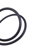 Italian Black Round Rubber Cord 3 mm — Sold by the Meter